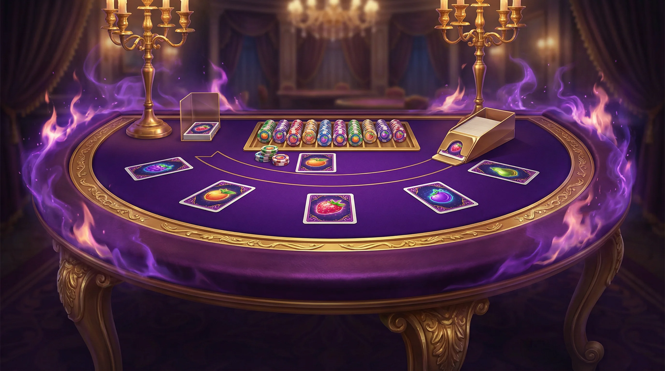 Blackjack 21 com Tema Místico - 111bet